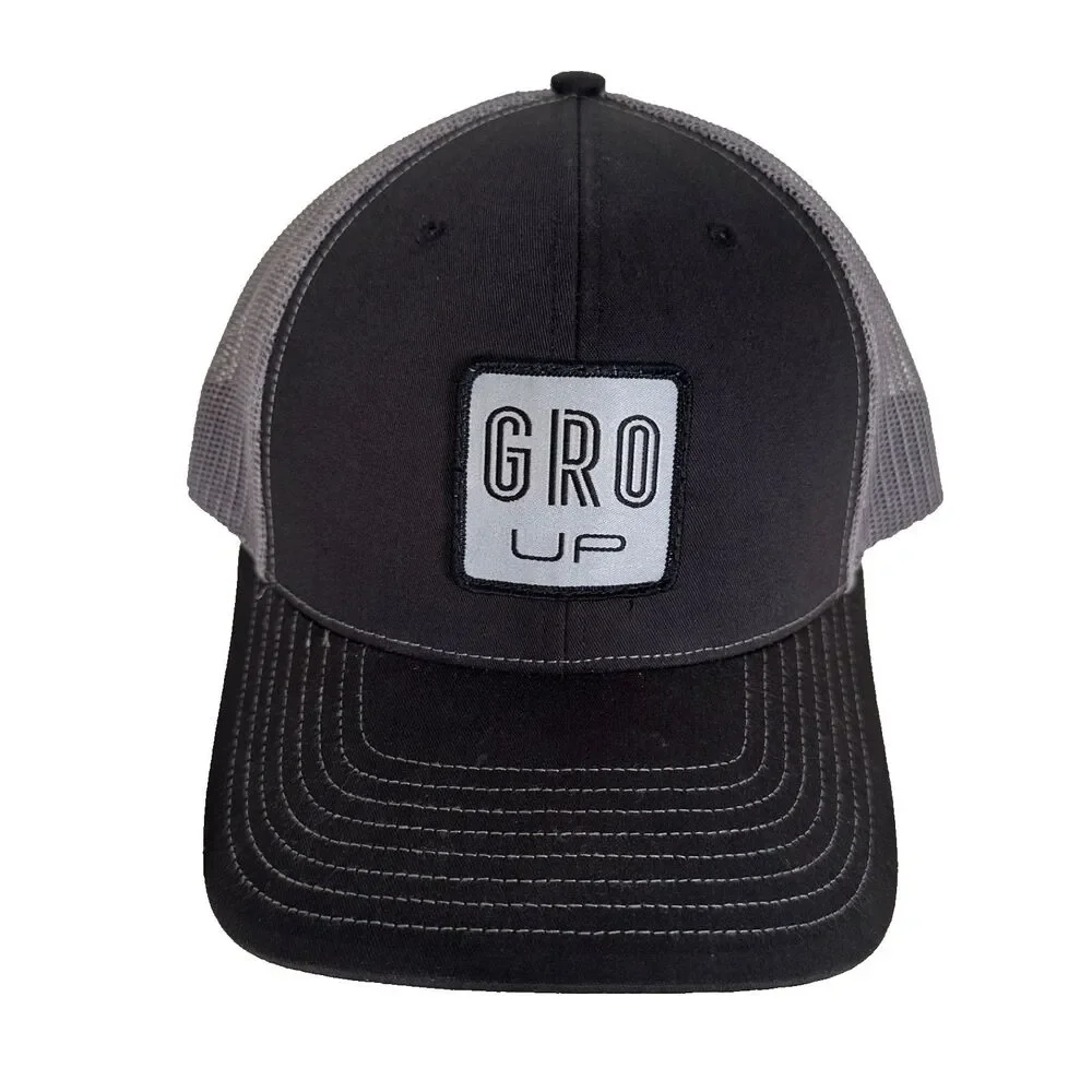 Richardson Style 112 Gro Up Mens' Hat Black One Size Snap Back Adjudgment